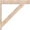 Ekena Millwork Traditional Block Smooth Outlooker, Douglas Fir, 7 1/2"W x 44"D x 44"H OUT08X44X44TRA05SDF - alternate 3